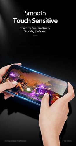 Image of TANTEK TitanGuard Tempered Glass Screen Protector Guard for iPhone 17 Pro - 9H Hardness, Military Grade, Anti-Static, Easy Installation Kit - 1 PACK