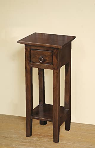 Sunset Trading Shabby Chic Cottage Table, Small One Drawer, Old Java #TOP1