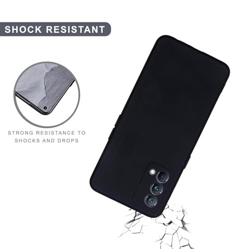 Image of SPRIG Compatible with Realme Gt 5G Premium FlexTone Back Cover Drop Tested Shock Proof Mobile Case for Men, Women, Boys and Girls with Camera Protection (Black)