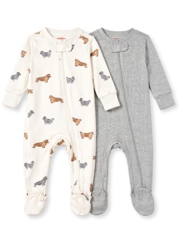 Image of TuddyBuddy 100% Cotton Multi Color Zipper Romper Sleepsuit /Romper /Jumpsuit for Baby Boy & Baby Girl