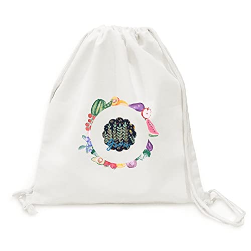 Sac en tissu pliable fleurs Beauty Gift idéal pour vos courses de fruits au marché