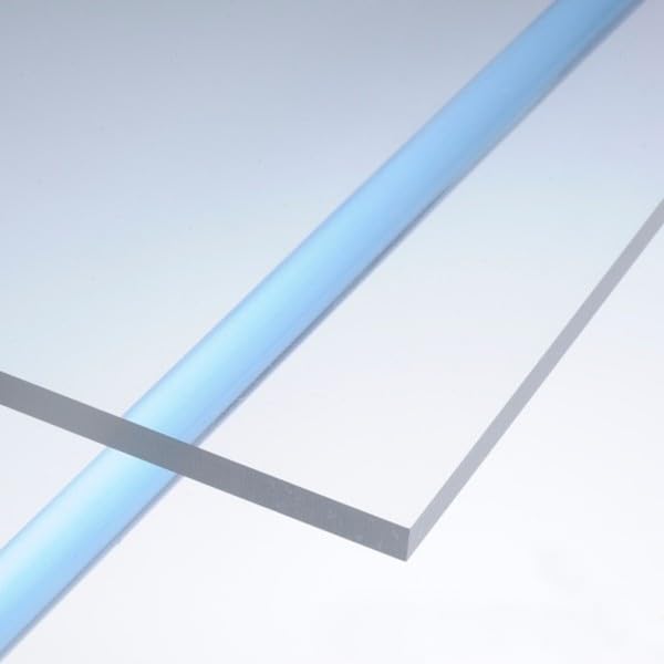 Plexiglas S Panneau ultra transparent avec film de protection épaisseur de 3 mm (100 x 150 cm)