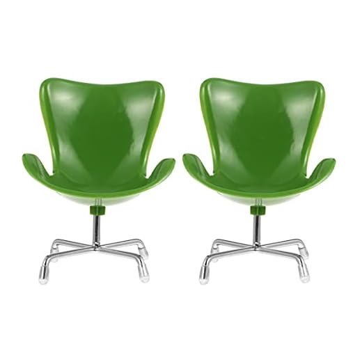 DRESSOOS 2 Piezas Silla De Huevo Sillón Reclinable Mini Silla De Juguete Casa De Muñecas Modelo De Silla De Playa Silla De Casa En Miniatura Modelo De Mini Silla Mini Silla para Niños