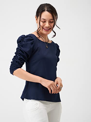 Image of AASK Casual Solid Women Top