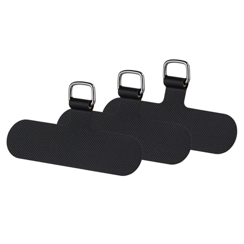 OLEPHY 3 Stück Handykette Universalpads Schwarz