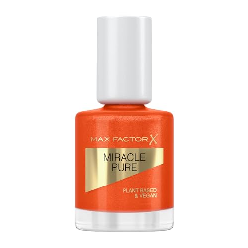Max Factor Miracle Pure Nail Vernis à ongles permanent à séchage rapide avec formule végétalienne - Jasper gras - 12 ml