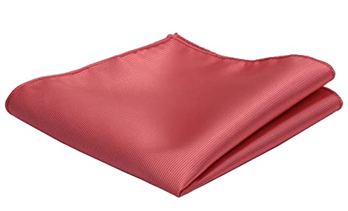 Image of GUSLESON 3.15 inch(8cm) Solid Color Necktie and Pocket Square Cufflinks Sets For Men + Gift Box