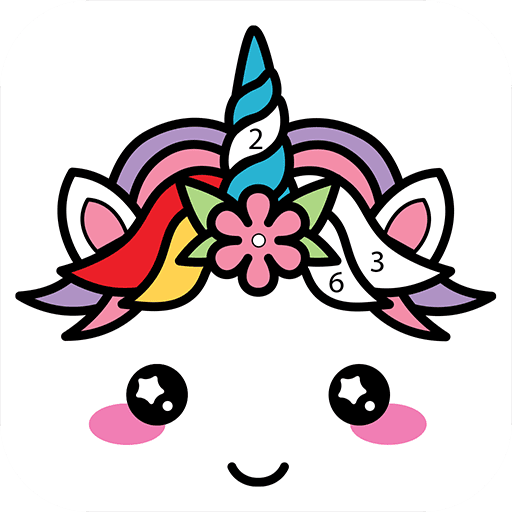 Ausmalen Paint4u: malen nach zahlen für erwachsene kostenlos ~ einhorn kostenlose mal spiele und...