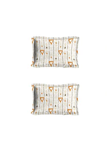 Image of DDECOR - Doncia 100% Cotton Double Bedsheet with 2 Pillow Covers, King Size, Brown