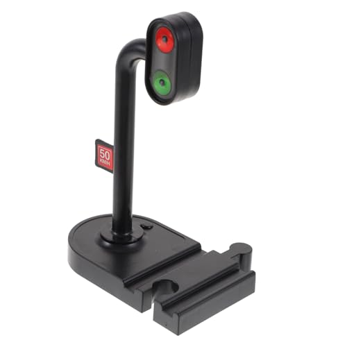 MOLUCKFU 道模型用シミュレーション信号機モデル 製 耐久性 踏み切り風景に の想像力を育む教育