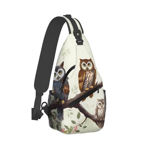 Bolso cruzado para hombre tipo bandolera negro miniatura 2