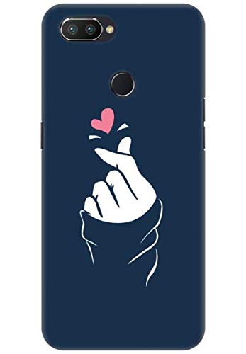 COBERTA Printed Back Cover for Realme U1 Back Cover Case - Korean Heart On Blue Design (B091T2S2GG) Amazon Price History, Amazon Price Tracker