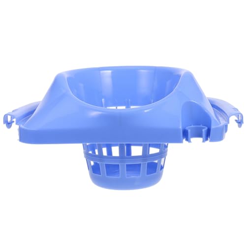 Genérico Cesta de Drenaje para Fregar de Plástico Azul con Múltiples Agujeros, Cesta Portátil para Cubo de Fregona, Accesorio de Repuesto para Limpieza Doméstica