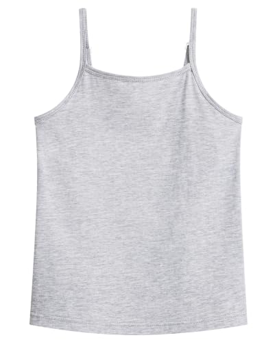 Image of Auranso Girls Undershirts Kids Camisole Toddler Adjustable Straps Tank Tops