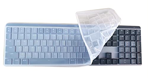 Protector de teclado de silicona compatible con Logitech MX Mechanical miniatura 4