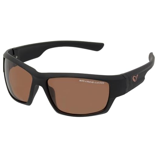 Savage Gear Shades Polarized Floating Sunglasses - UV400 TAC-Gläser für Angeln, Bootfahren und Outdoor-Sport, ultraleichter TPX-Rahmen, entspiegelte und hartbeschichtete Gläser, dunkelgrau
