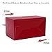 Oletx 30Pcs Dark Red Party Favor Gift Box, Gable Box,Cardboard Treat Box, Goodie Candy Box. Perfect for Birthday Babyshower or Any Fun Red Theme Party