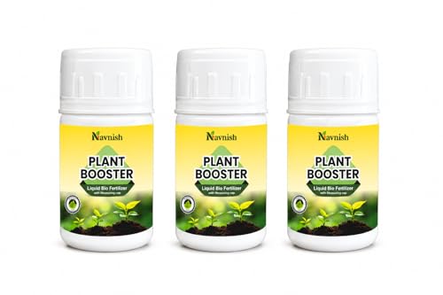 Image of Navnish Plant Boost Liquid Biofertilizer (2 x 50ml) | Organic Plant Booster for Speed Growth | Promotes Healthy Roots of All Home Garden Plants | Liquid Fertilizer for Plants Home Gardena