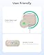 ESR für AirPods 4 Hülle, kompatibel mit AirPods 4 Gen (2024) (USB-C), Unterstützt kabelloses Laden, Schutzhülle mit Handschlaufe, Magnetischer Deckel, Orbit Hybrid Hülle, Wüstentitan