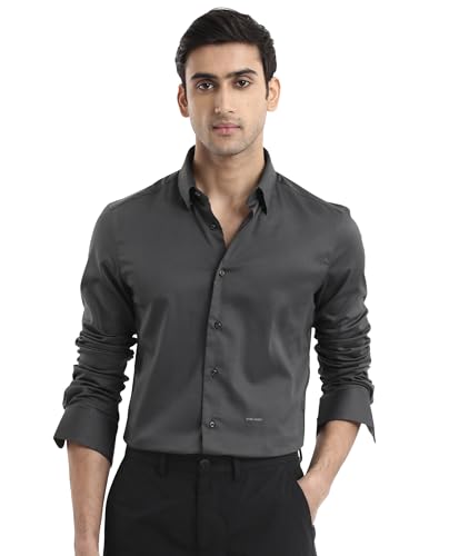 Image of Rare Rabbit Regular fit Plain Shirt