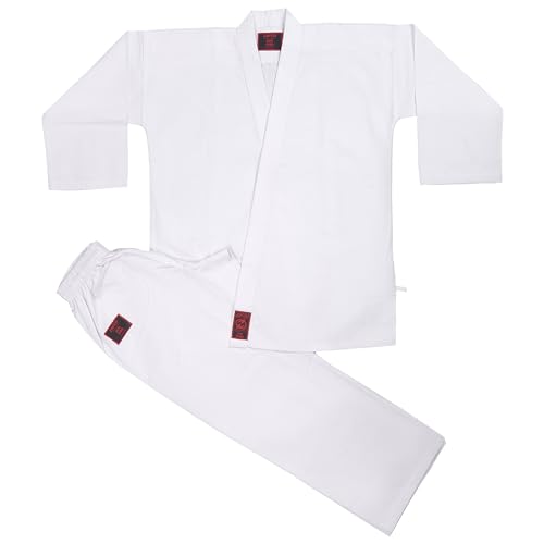Zafco Sports Karate Uniform For Kids & Adults Lightweight Student Karate Gi Martial Arts Uniform With Belt thumb #2