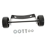 Alipis Ruedas para Calentadores de Exterior de Hierro Tornillos para Instalación Fácil y Kit de Ruedas para Patio al Aire Libre
