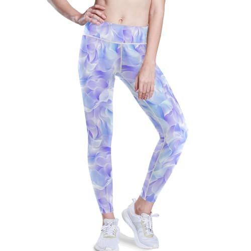 Pantalones de yoga activos para mujer con soporte de cintura que no se baja