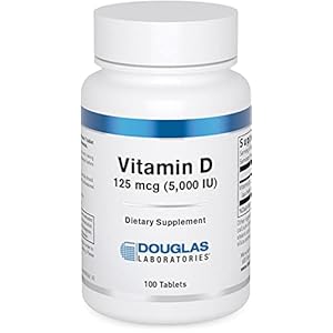 Douglas Laboratories Vitamin D (5,000 I.U.) | Vitamin D3 Supplement to Support Immune Health, Calcium Levels, and Bones…