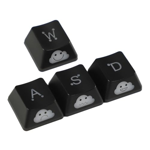 Set di tasti WASD Broadside Lighting Key Cap per tastiera meccanica compatibile con interruttore MX