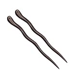 Hair Pin está hecho de ébano. Fragante natural bueno para la salud humana.