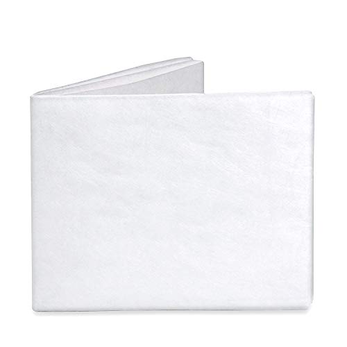 Image of mighty wallet - Ultra Slim Minimalist Tyvek Wallet for Men, Thin Front Pocket Card Holder, Tear Resistant Lightweight Bifold, Original Paper Wallet - The Blank