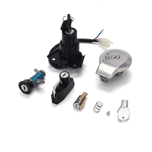 Cerradura de dirección y tapa de combustible para moto Yamaha Virago XV535 XV250 XV125