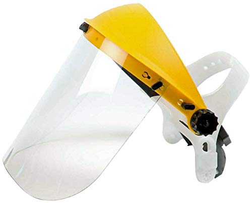 Maschera protettiva light con visiera in policarbonato protezione viso occhi con striscia antisudore