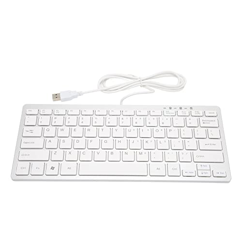Teclado ultra delgado USB con mecanismo de tijera para una escritura silenciosa