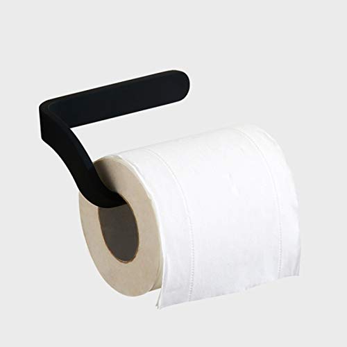 Portarrollos de papel higiénico titular con diseño de papel simple y elegante para accesorios de baño