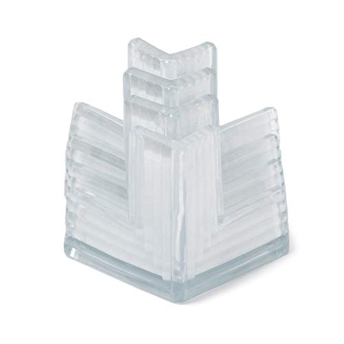 EYCFSJ コーナークッション 8Pcsセーフテーブルコーナープロテクターソフトシリコンデスクコーナー子供用セーフティエッジプロテクションガード衝突防止ストリップStyle2透明