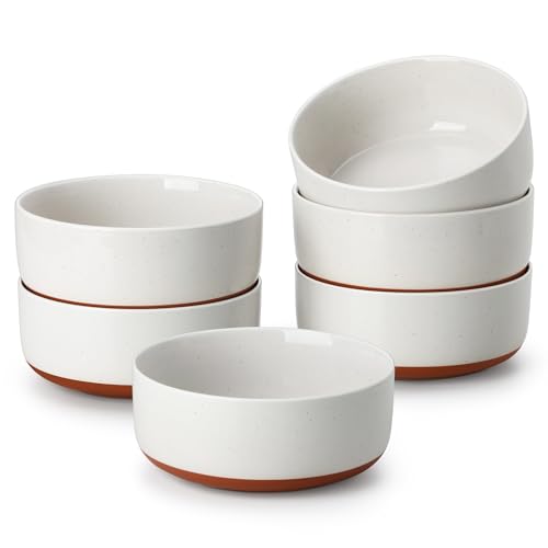 MALACASA TARA Müslischalen 6er Set, 620 ml Suppenschalen,...