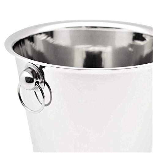 Champanheira Balde Gelo Inox Grande p/Bebidas e Garrafas