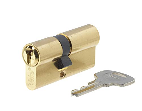 Yale - Cilindro de cerradura, dorado, YC100/30X40