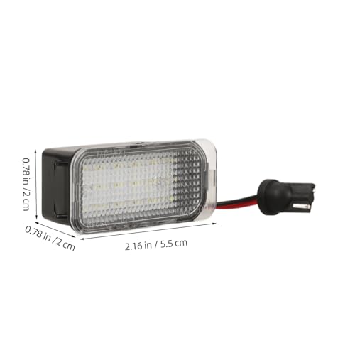 Luz de matrícula LED para coche que elimina el parpadeo en Fiesta y Focus 2