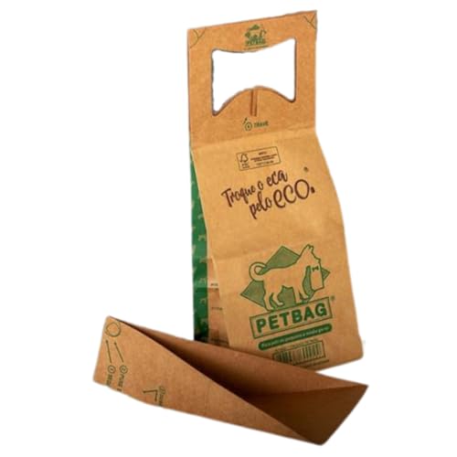 Coletor Ecológico De Fezes C/Pá Acoplada (15un) - Petbag®