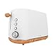 Cecotec Toster cyfrowy TrendyToast 9000 White Woody z 2 ekstra szerokimi szczelinami