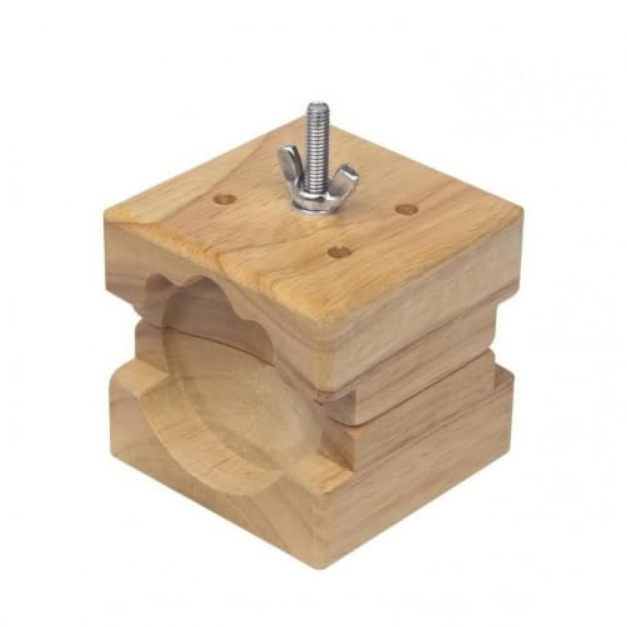 Wooden Watch Case Holder, Adjustable Tool for Watchmakers