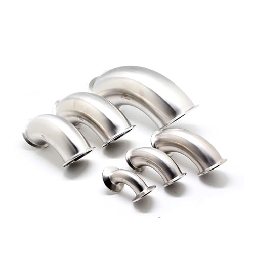 Codo de triple abrazadera de 90 grados accesorio de tubería de acero inoxidable K119xOD108 5