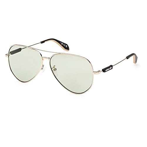 Sunglasses Adidas Originals OR 0085 28N Shiny Rose Gold/Green