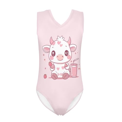 Image of ZFRXIGN Leotards for Girls Gymnastics 3-14 Years Kids Dance Clothes Summer Beachwear