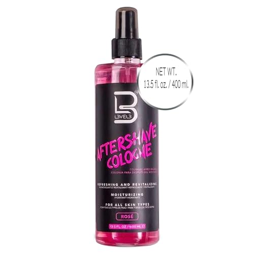 Image of L3 Level 3 After Shave Spray Cologne for Men, Moisturizing Formula | Soothing moisturizing formula, refreshes post-shave skin, non-irritating feel, barber or home use, aftershave cologne for men