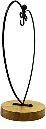 Archi Ornament Display Stand Holder Home Wedding Decoration Rack For Hanging Glass Globe Air Plant Flower Pot Stand Iron Pot Hook Stand Terrarium Witch Ball(Heart) #TOP3