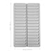 SHINEOFI 28 Slots Time Card Holder Wall Mounted Expandable Time Clock Holder Badge Rack Employee Attendance Work Cards Organizer for Office Warehouse Punch-in Clock Out