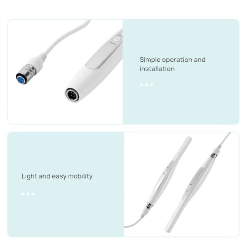 Image of QAWACHH Intraoral Camera,1600x1200 High Definition USB Handheld Visual Endoscope Dental Care for Phone Computer,IP67 Waterproof with 2 Otg Connector